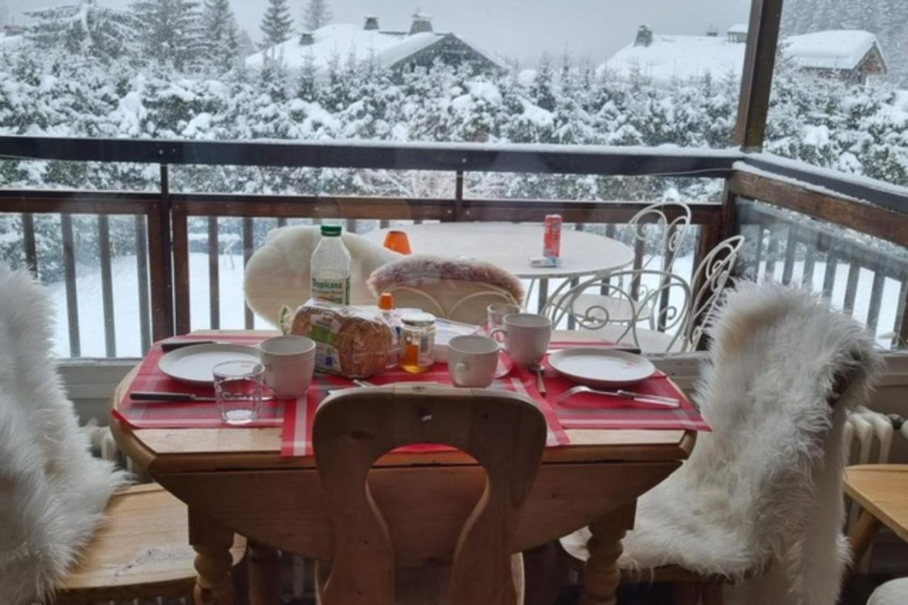 Charming Apt With Swimming Pool In Argentiere Chamonix Buitenkant foto