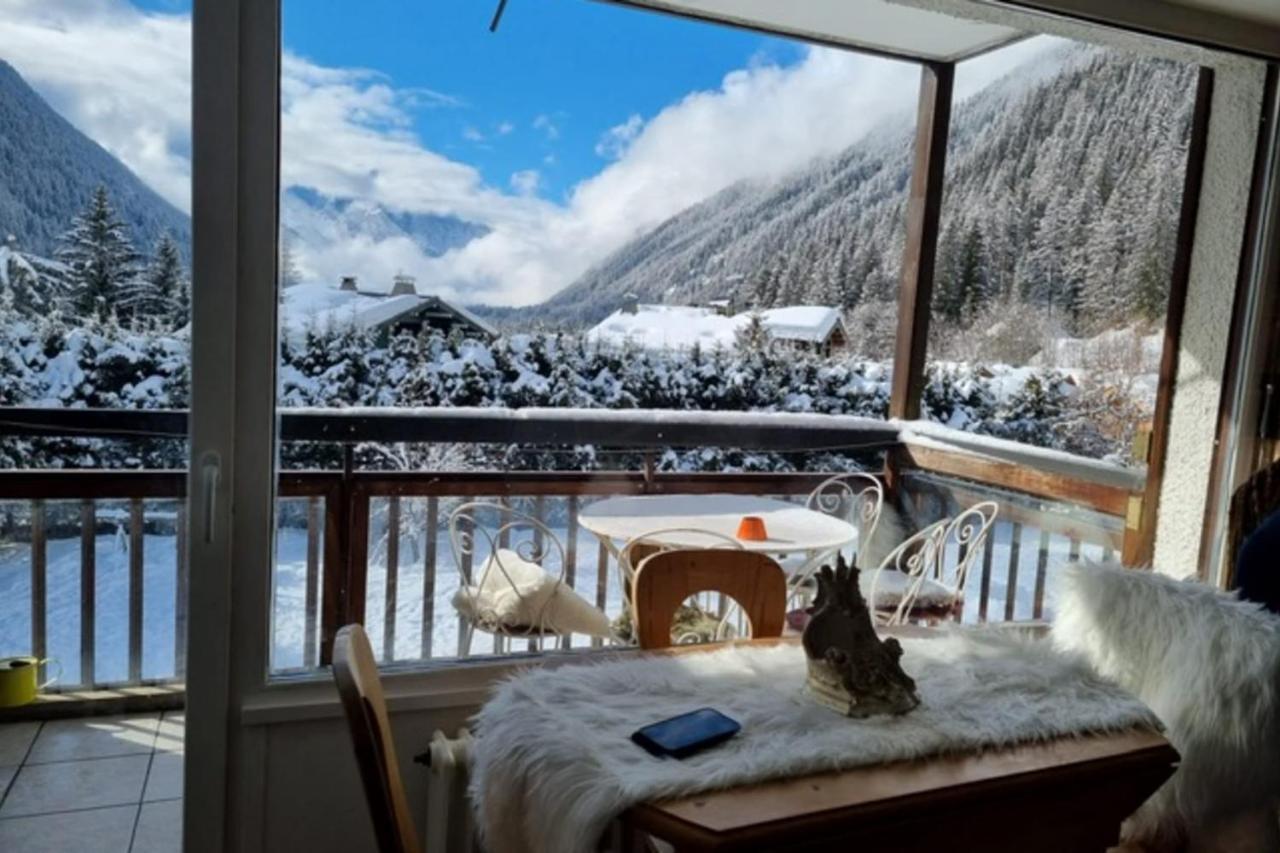 Charming Apt With Swimming Pool In Argentiere Chamonix Buitenkant foto